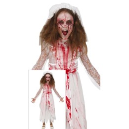 DISFRAZ BLOODY WIFE 3 4 AÑOS 78367