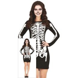 DISFRAZ SKELETON DRESS TALLA L 79861