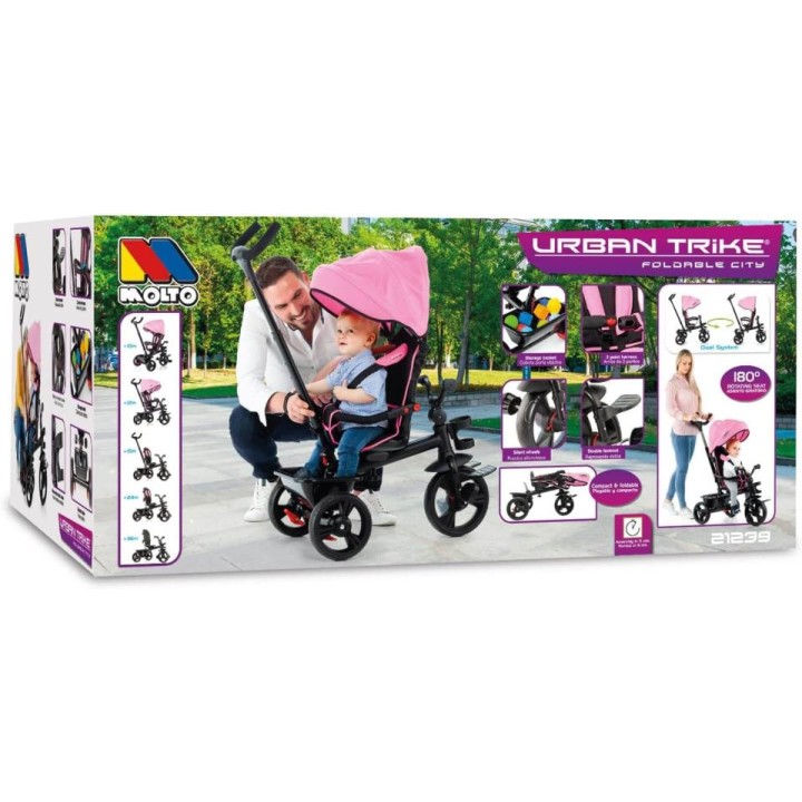 URBAN TRIKE BASIC ROSA 21239