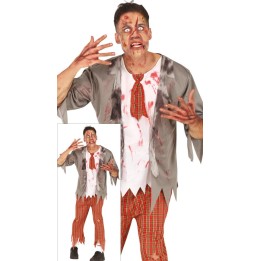 DISFRAZ ZOMBIE SCHOOLER, T.L 88917