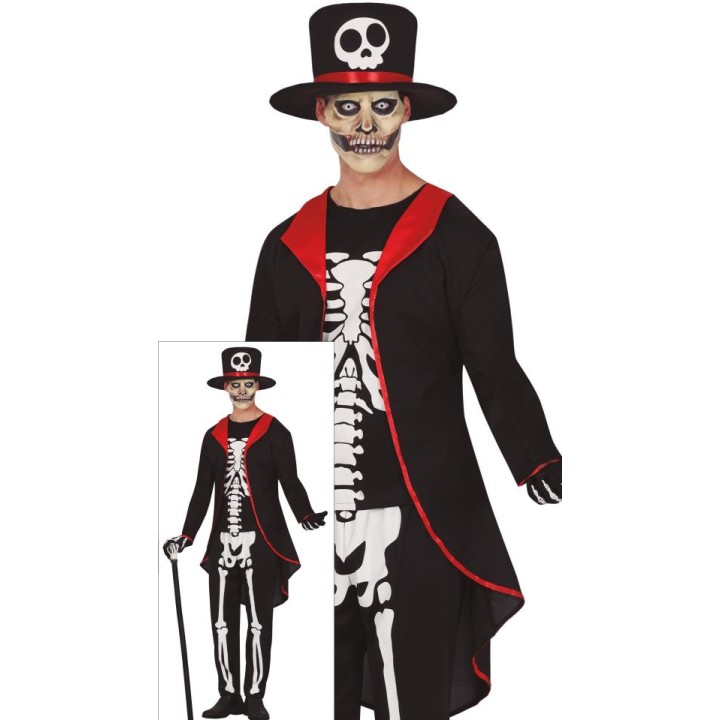 DISFRAZ ELLEGANT SKELETON TALLA M 88937