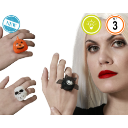 ANILLO HALLOWEEN LUZ 78902