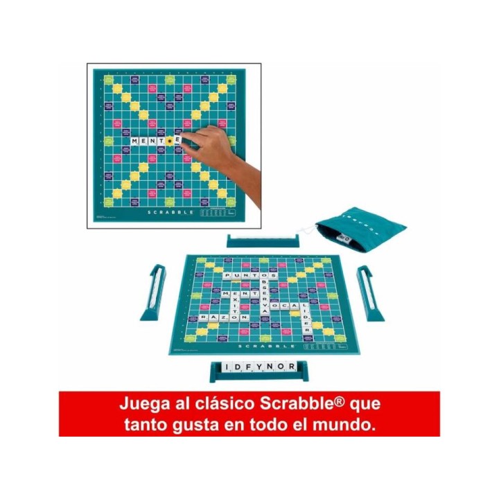 SCRABBLE ORIGINAL CASTEL. HXV99