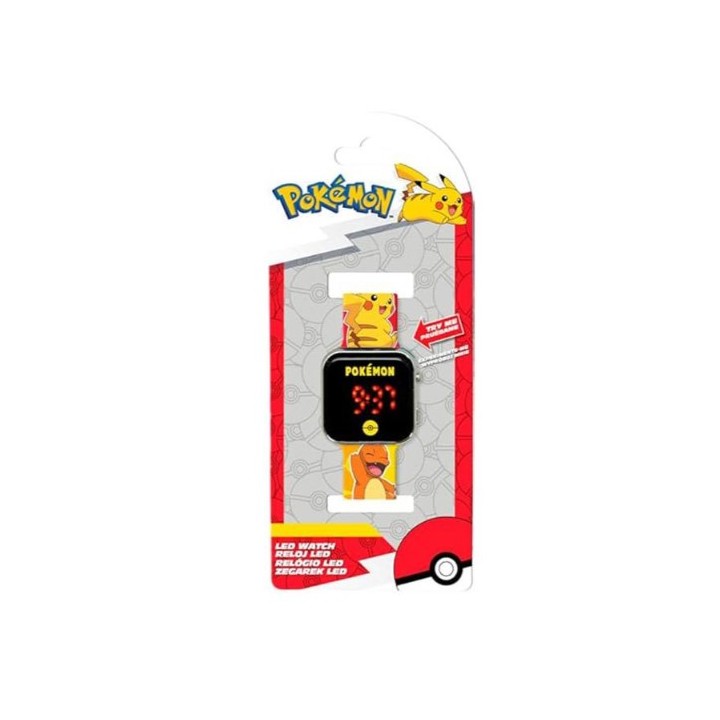 RELOJ LED POKEMON POK4435