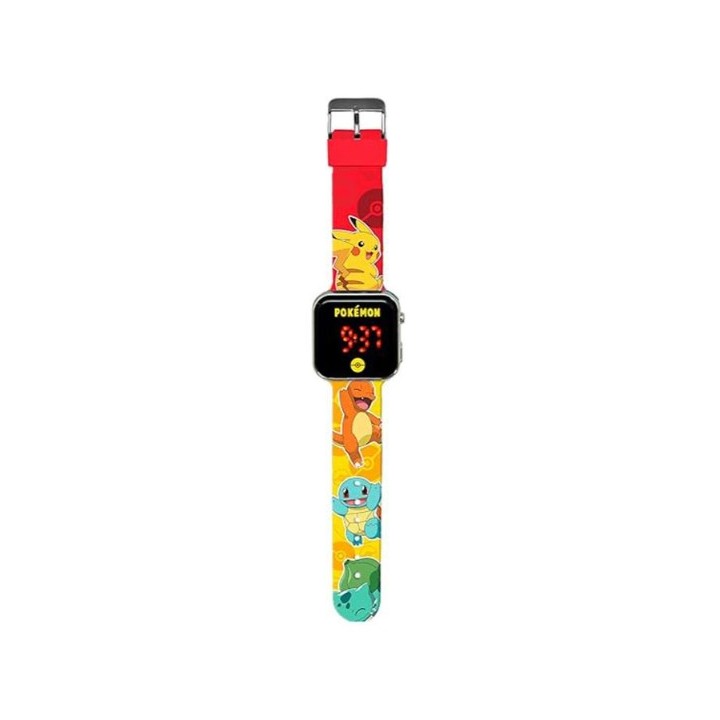 RELOJ LED POKEMON POK4435