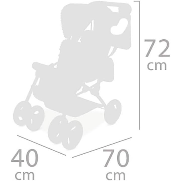 SILLA GEMELAR PLEGABLE VERONA 90378
