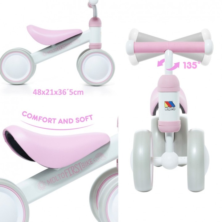 CORREPASILLOS BEBE ROSA 24208
