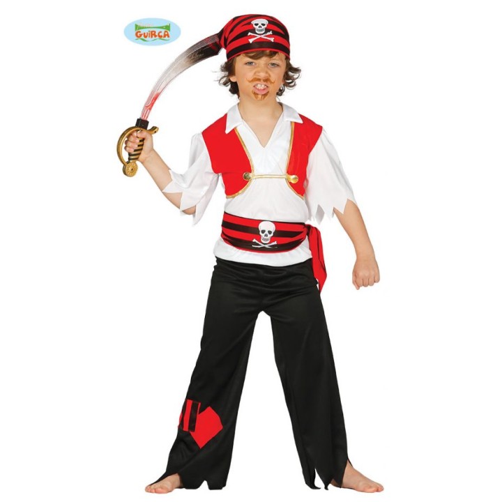 DISFRAZ PIRATA INF 10-12A 83349
