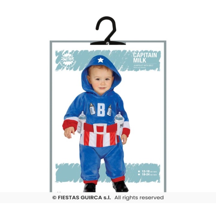 DISFRAZ CAPTAIN MILK 18- 24 MESES 76073
