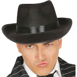 SOMBRERO GANSTER NEGRO 13368