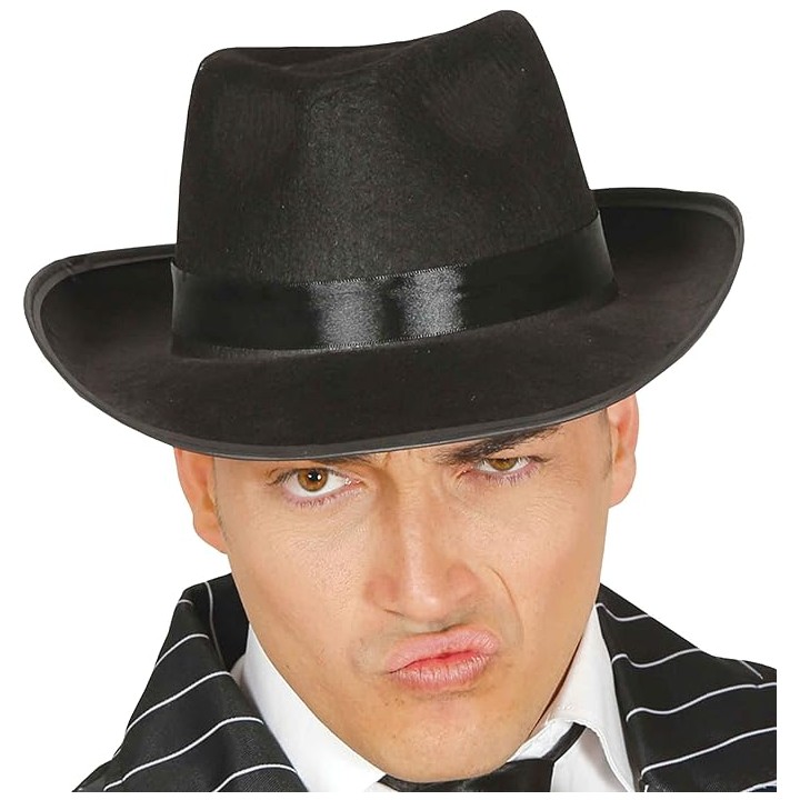 SOMBRERO GANSTER NEGRO 13368