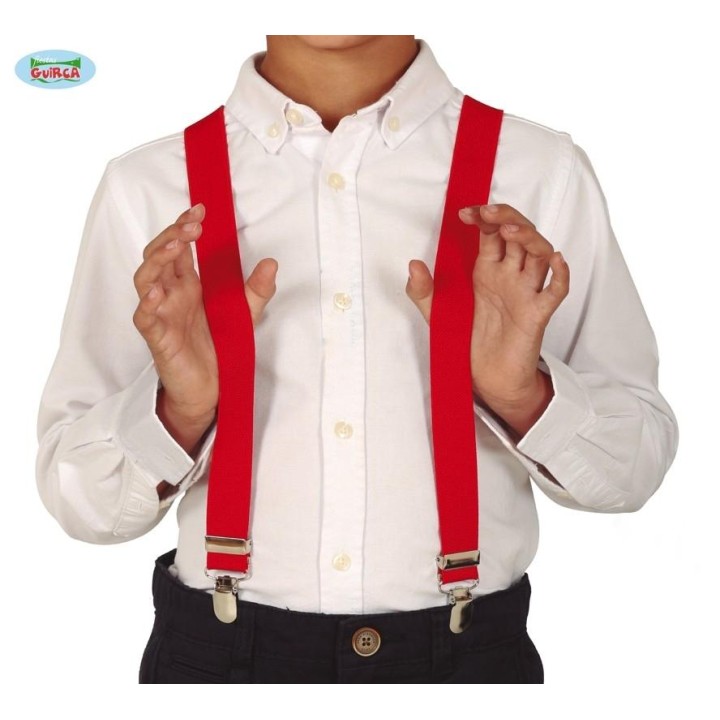 TIRANTES ROJOS INFANTILES 17884