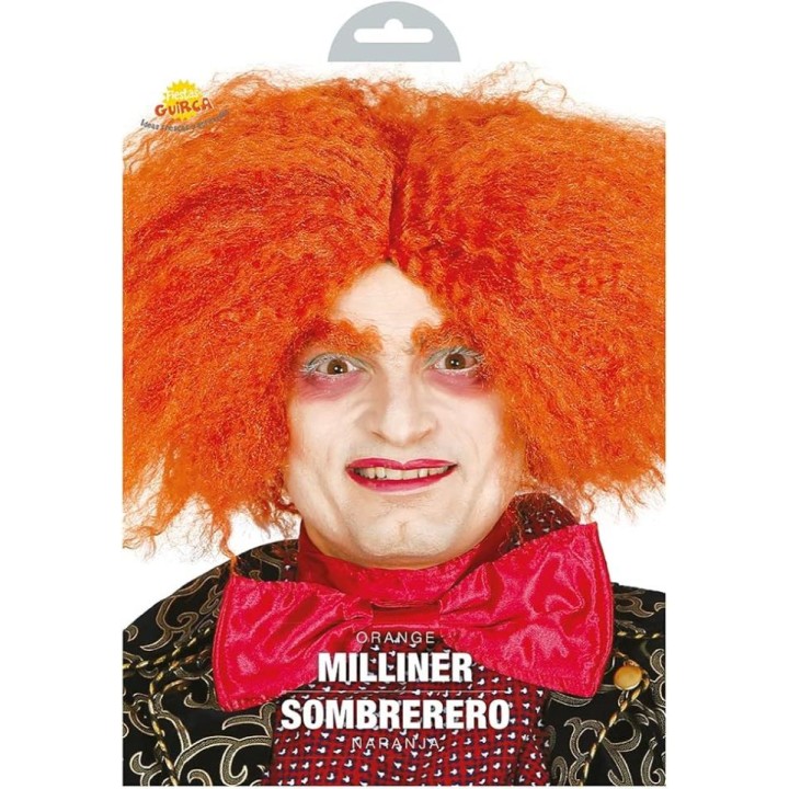 PELUCA SOMBRERERO NARANJA 4578