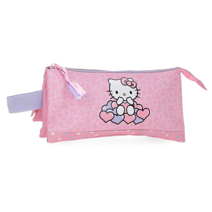 PORTATODO 3C. HELLO KITTY HEARTS & DOTS