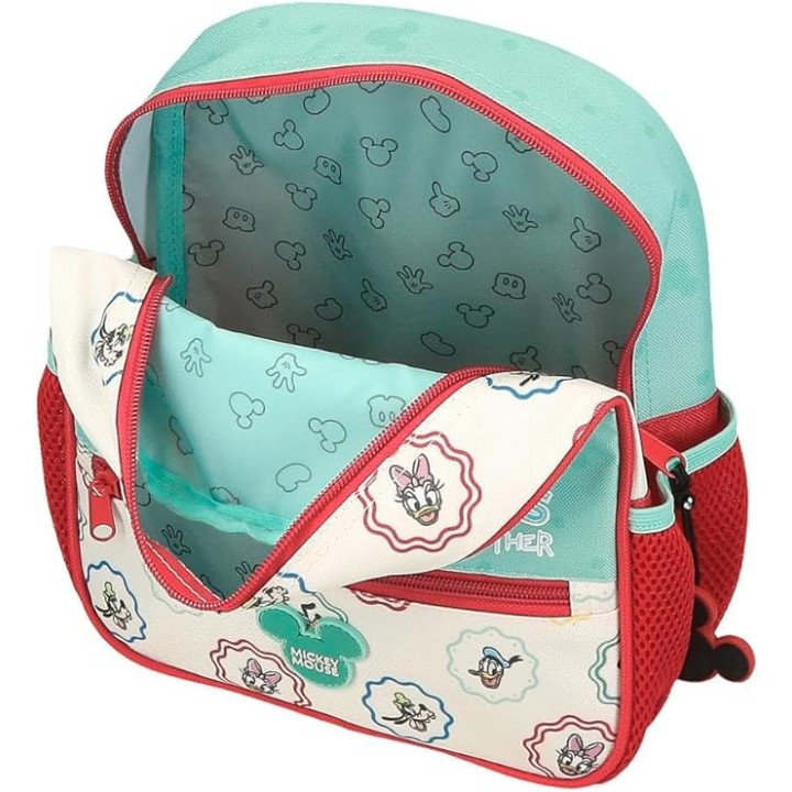 MOCHILA PASEO 25CM. MICKEY BEST FRIENDS