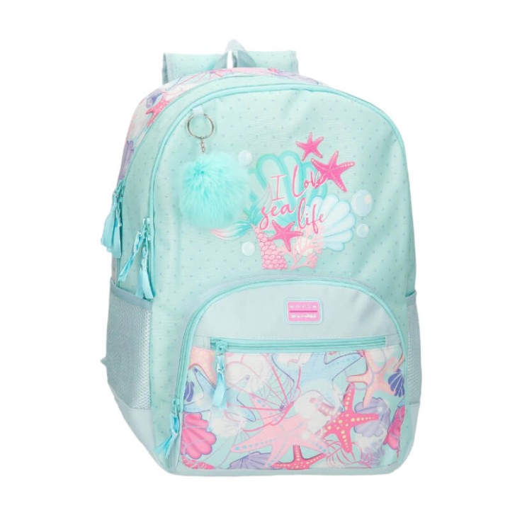 MOCHILA ADAP. 44CM 2C.MOVOM I LOVE SEA L