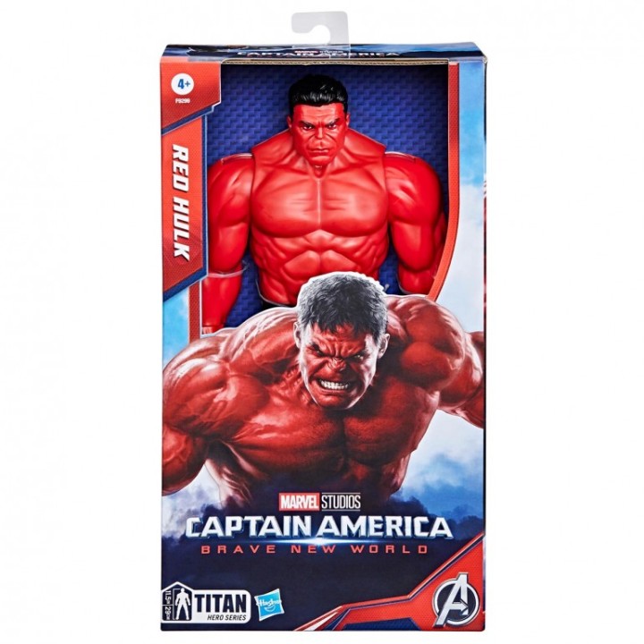 FIGURA DELUXE HULK TITAN ROJO F9299