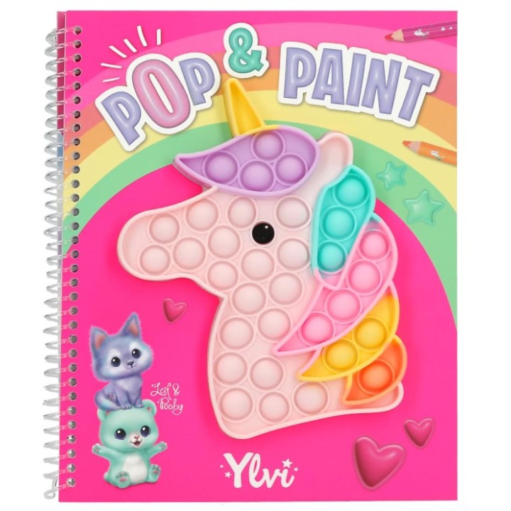 YLVI POP & PAINT LIBRO PARA COLOREAR