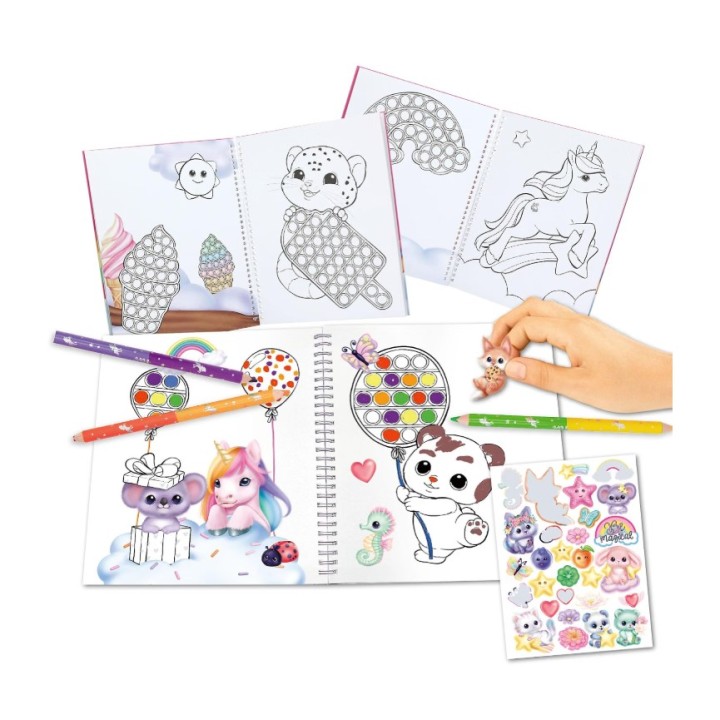 YLVI POP & PAINT LIBRO PARA COLOREAR