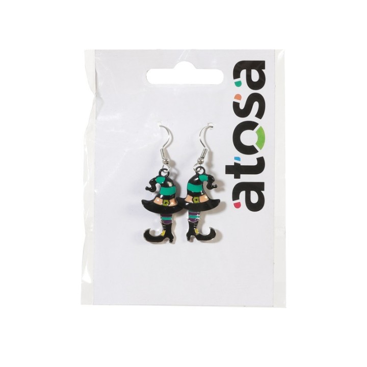 PENDIENTES BRUJA VERDE 81566