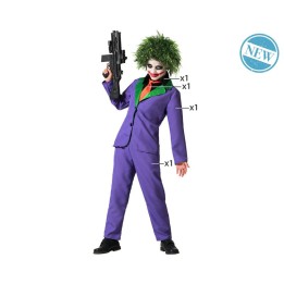 DISFRAZ PAYASO HALLOWEEN MORADO 3-4
