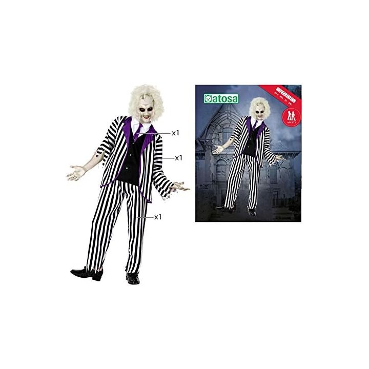 DISFRAZ FANTASMA XS-S