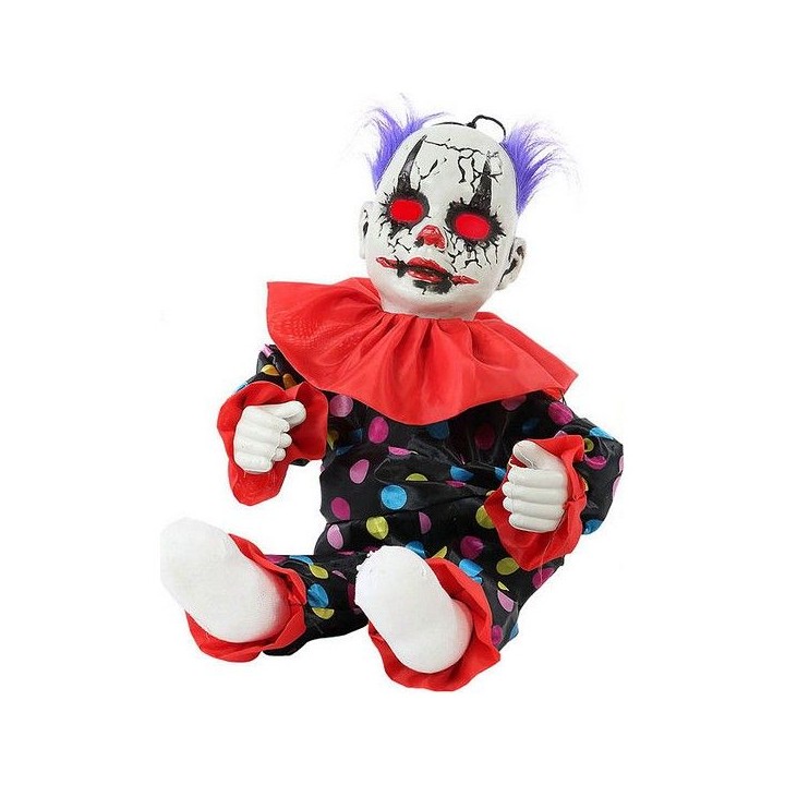 PAYASO 55CM LUZ SONIDO MOVIMIENTO 61936